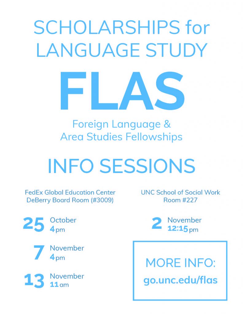 Foreign Languages and Area Studies Fellowship Info Session