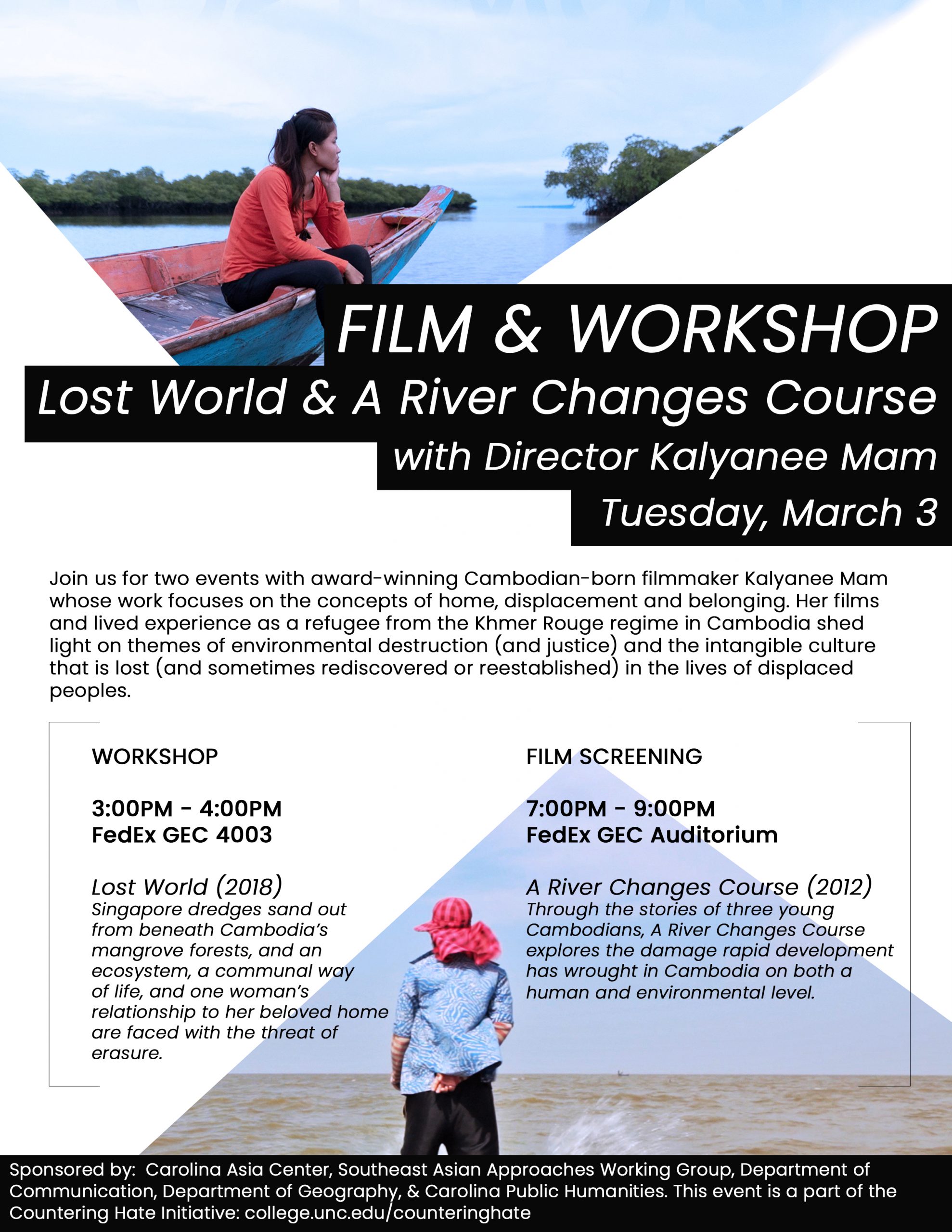 Film and Workshop Lost World and A River Changes Course with Kalyanee Mam