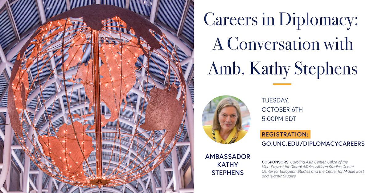 Diplomacy Careers with Amb. Kathy Stephens