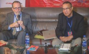 Prof. Carl Ernst of UNC and Dean Nomanul Haq of the University of Management and Technology, Lahore