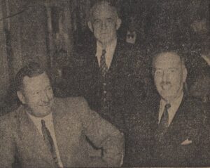 The three members of the UN Committee of Good Offices for Indonesia in January 1948